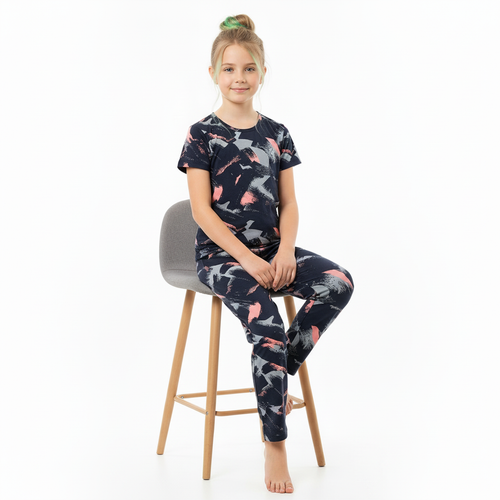 Everyday Wear Kids Nightwear Set (1-12 Years) Breathable Cotton Pajama