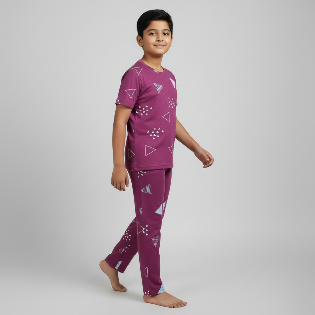 Boys & Girls Cotton Night Suit (1-12 Years) Premium Quality Soft Sleepwear
